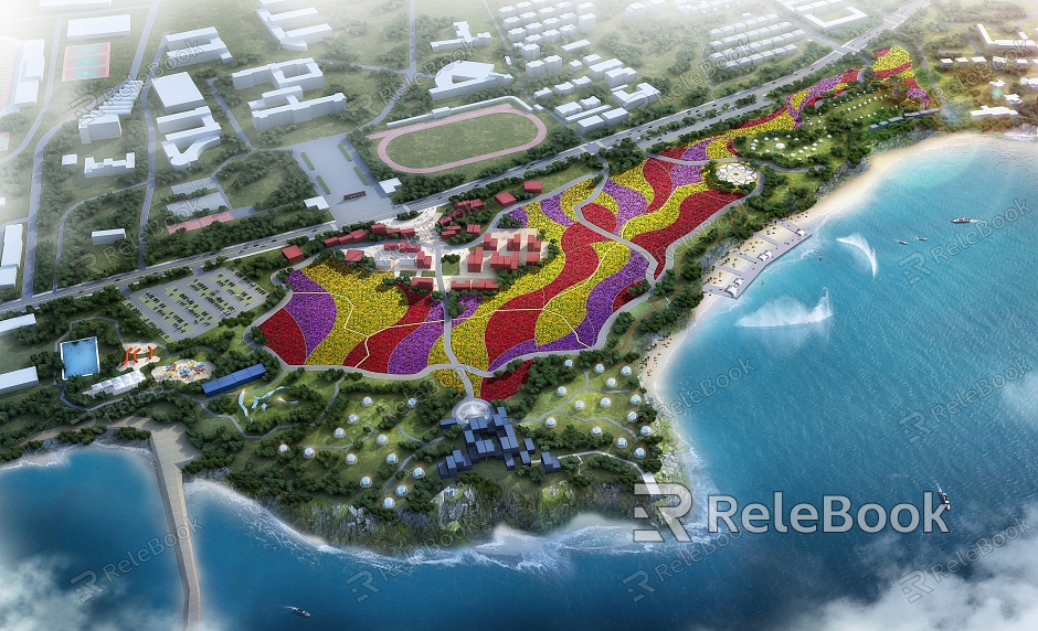 Huahai Park Planning model