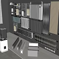 Various Types of Modern Radiators in Different Styles and Designs Wall Mounted