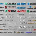 Traffic Sign Showing Various Brand Logos From Banks Luxury And Tech Companies