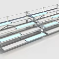 Durable Metal Bleachers With Multiple Steps And Safety Railings For Outdoor Events