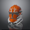 Futuristic Red And White Helmet Design With Shiny Surface Faceplate And Bottom Vents