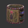 Ancient Egyptian Bracelet Modern Bracelet 3d model