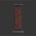 Modern Columns Stone Columns Stone Columns Old Stone Columns 3d model