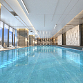 Swimming Pool Modern Swimming Pool 3d model