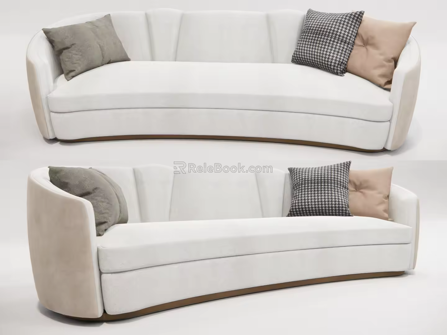 Modern Multiplayer Sofa 3d model