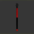 High Quality Commercial Equipment Hammer With Black Head And Red Black Handle