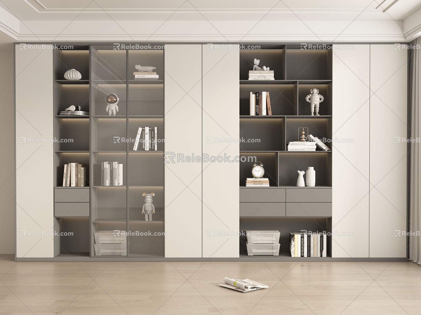 Bookcase 3d model