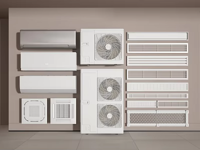 Modern Air Conditioner Hanging Air Conditioner Air Conditioner Air Conditioner External Air Conditioner Air Outlet Central Air Conditioner Air Conditioner Air Conditioner 3d model
