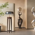 Modern Floor Table Lamp Floor Table Lamp Decorative Floor Lamp 3d model