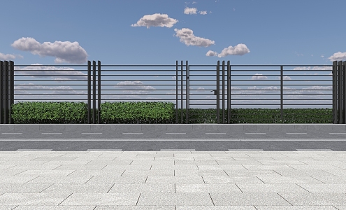 Fence fence 3d model