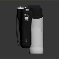 Digital Camcorder Portable Handheld Design With Built In Lens Silver Black Color Video Recording Device