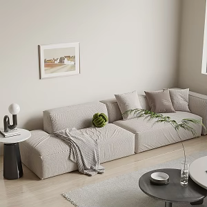 Modern double sofa 3d model