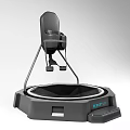 KAT VR Virtual Reality Treadmill Device with Ergonomic Design and Sturdy Frame 3d model