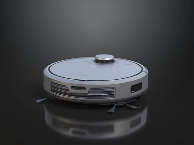 Intelligent Robot Vacuum Cleaner With Smart Navigation For Efficient Home Cleaning 3d model