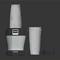 Modern Electric Blender With Transparent Measuring Cups And Lid For Daily Use