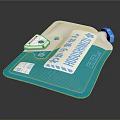 Lightweight Mini Medical Device With Blue And White Design For Clinical Applications