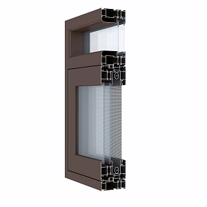 Modern window group angle series group angle 3d model