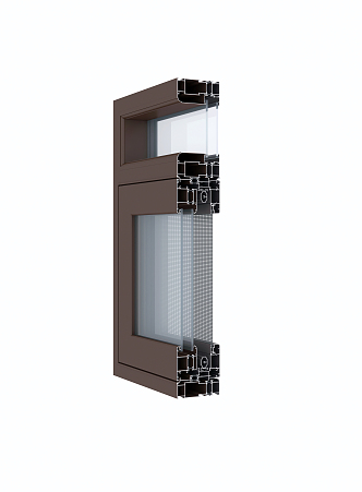 Modern window group angle series group angle 3d model