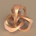 Industrial Equipment Intertwined Rings Grid Structure And 3D Mechanical Design Framework