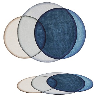 Carpet Round Carpet Shaped Carpet 3d model