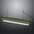 Lamp stick fluorescent lamp lighting lamp lighting fixture furniture realistic model cartoon model 3d model