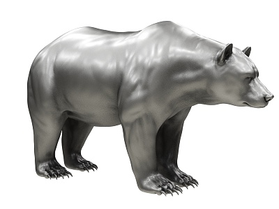 polar bear 3d model