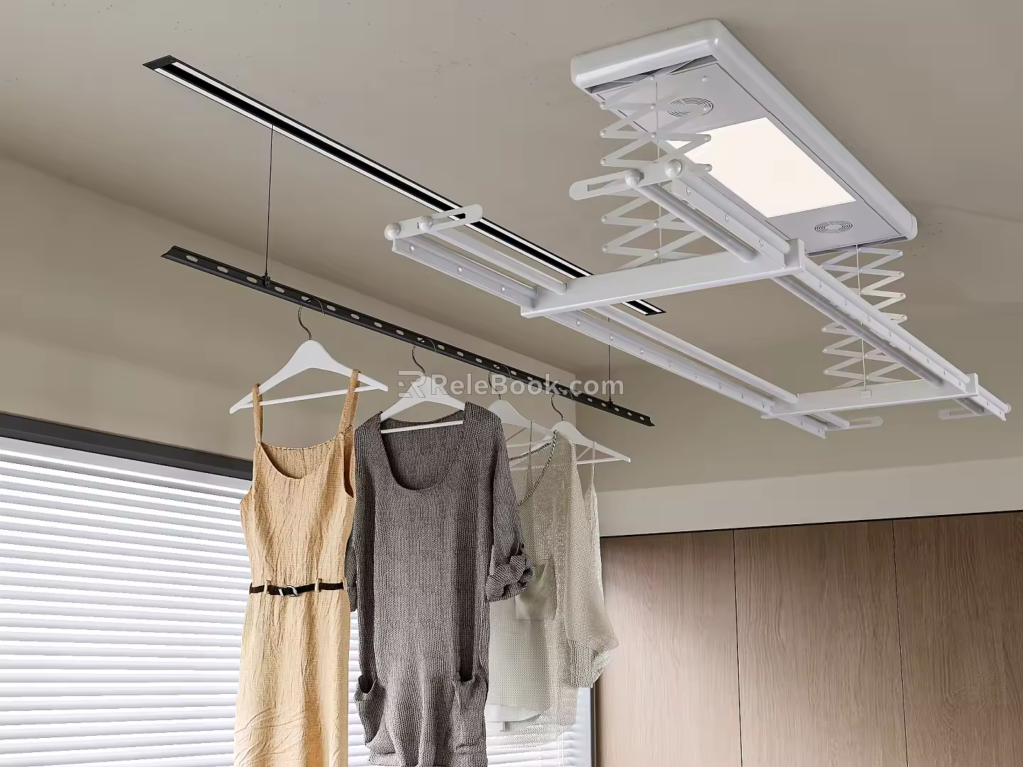 Modern Drying Rack Invisible Drying Rack 3d model