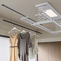 Modern Drying Rack Invisible Drying Rack 3d model