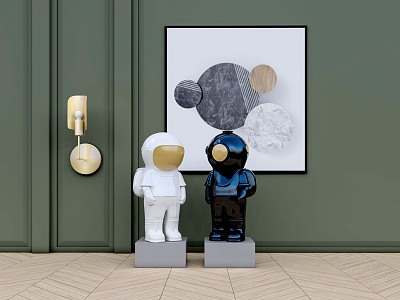 Modern Style Space Astronaut model