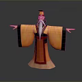 Wise Old Man Old Man Ancient Old Man Ancient Wise Warlock Taoist priest wizard mage 3d model