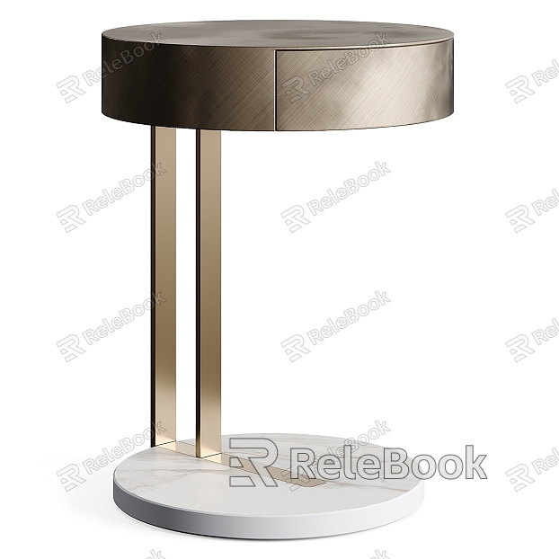 Meridiani bedside table side table coffee table corner table model