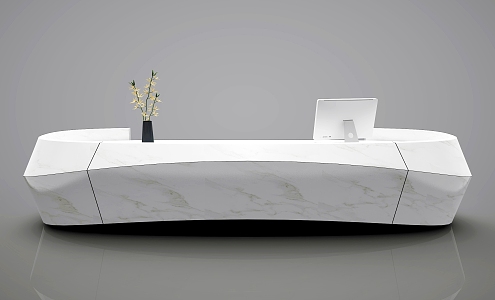 Modern Fashion Light Luxury Desk 3d model