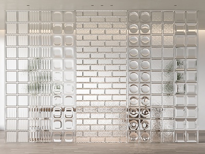 glass brick 3d model