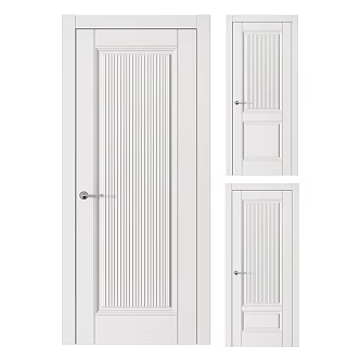 Modern Simple Room Door Single Door Simple Room Door 3d model
