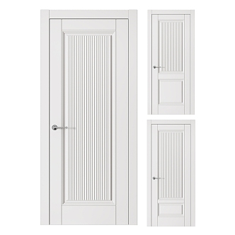 Modern Simple Room Door Single Door Simple Room Door 3d model