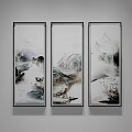 Six Modern Abstract Paintings With Brown White Hues And Flowing Textures For Wall Art