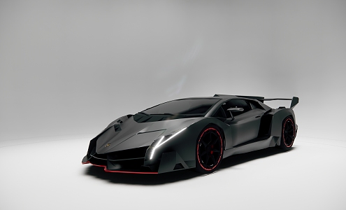 Lamborghini Poison Concept Super Run 3d model