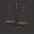 Professional Metallic Balance Scale as Commercial Equipment for Accurate Weighing in Business Operations