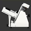 Stainless Steel Commercial Food Slicer With Sharp Blade And Stable Base