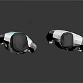 Game and Movie Characters 3D Models of Two Medical Professionals in Blue and White Outfits