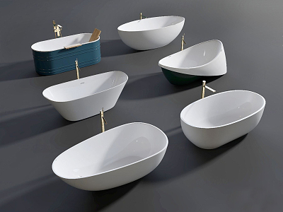 Modern Bathtub 3d model