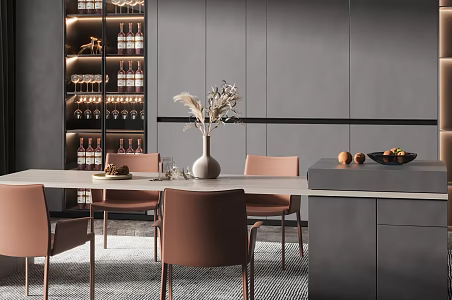 Modern Restaurant Nakajima Restaurant 3d model