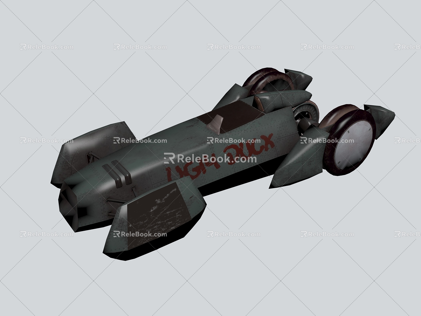 Fighter aircraft 3d model