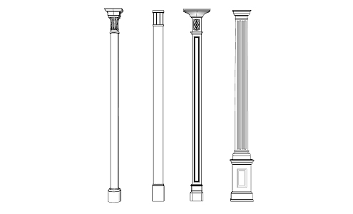 Jane's Roman Column 3d model