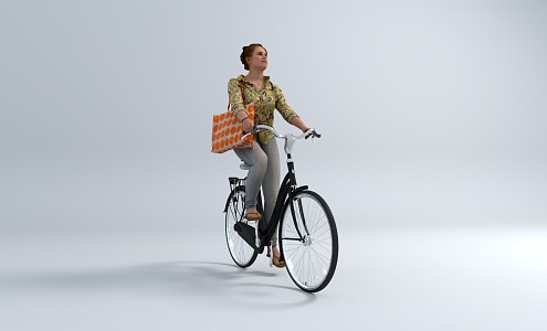 Cycling 3d model