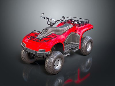 Motorcycle Two-wheeled Motorcycle Beach Motorcycle Off-road Motorcycle Road Race Motorcycle Motor Vehicle 3d model