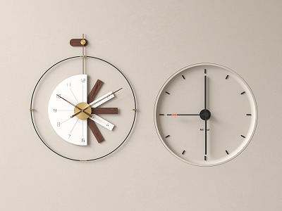 Modern Clock 3d model