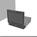 SUPRA 7 Inch Screen Car TV Receiver For Vehicle Digital Display System