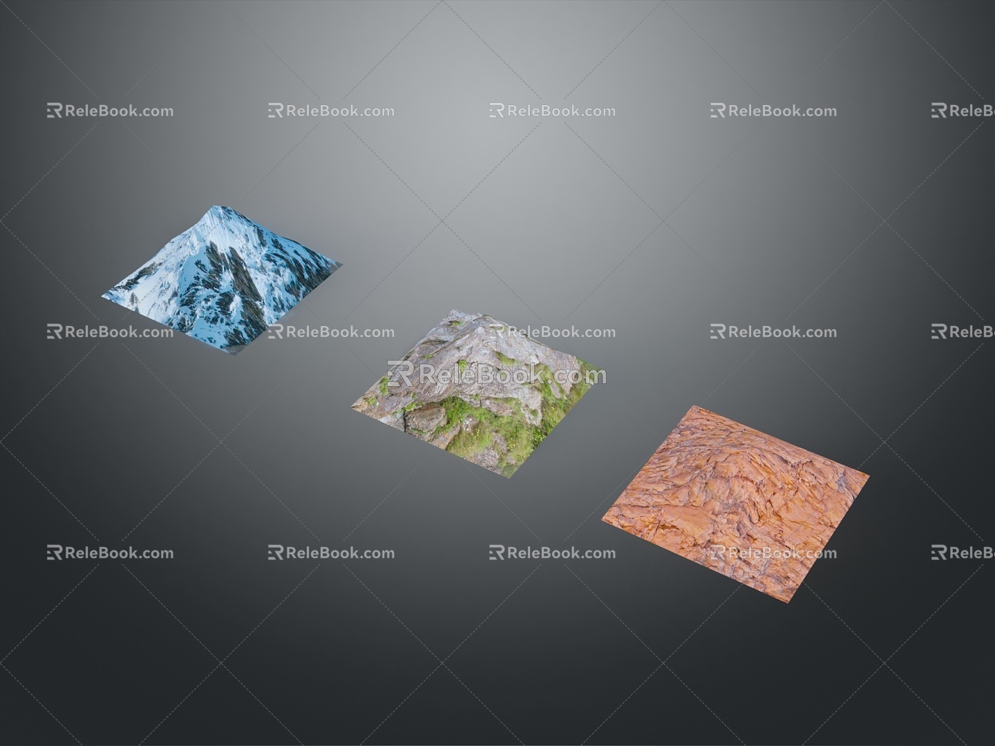 Geography, topography, mountain shape, ridge, ridge, valley, mountain range, canyon, geomorphology, mountain peak, mountain body 3d model