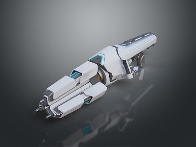 Science Fiction Firearms Next Generation Firearms Science Fiction Game Gun Game Firearms Game Gun Concept Gun Laser Gun 3d model